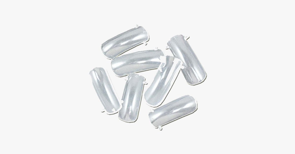 12 Piece Dual Forms Nail Forms for Acrylic & Gel Nails All Sizes
