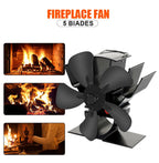 Best Wood Burner Stove Fan for Log Burning Fire Stove