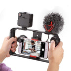 VideoGrip Smartphone Stabilizer – Professional Filmcage with Cold Shoe Mounts