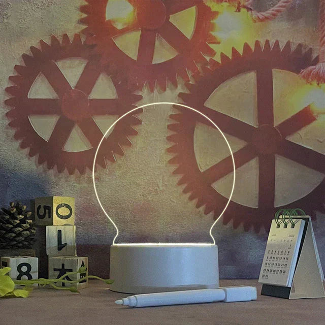Night Lamp with Artistic Accent – Design and Illuminate