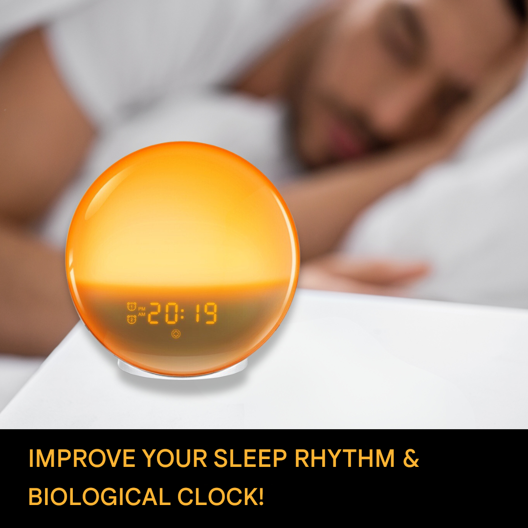Natural Alarm Clock with Wake-up Light - GlowRise