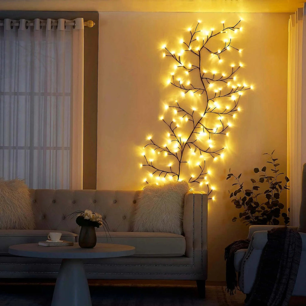Wall Lights Branch LED Christmas Decorations