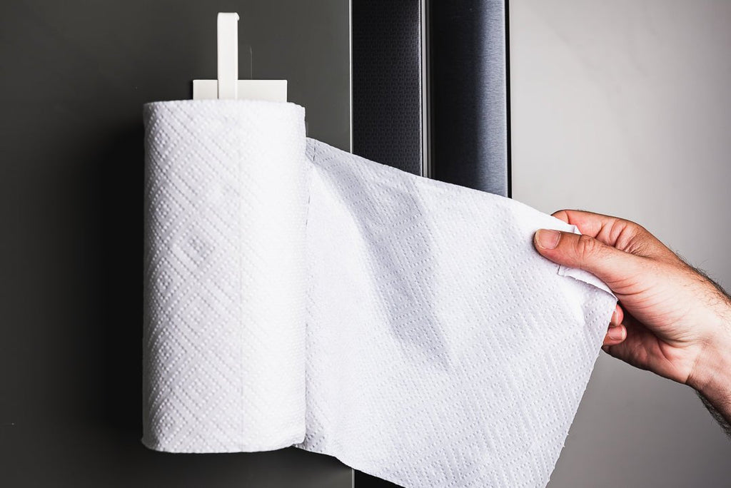 NeatHold – Space-Saving Mounted Paper Towel Holder with Durable Iron Design