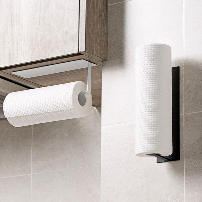 NeatHold – Space-Saving Mounted Paper Towel Holder with Durable Iron Design