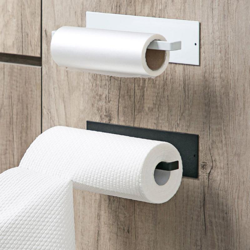 NeatHold – Space-Saving Mounted Paper Towel Holder with Durable Iron Design