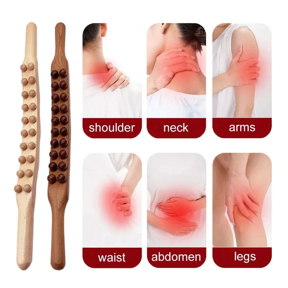 Gua Sha massage stick for targeted muscle relaxation and improved blood circulation