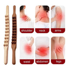 Luxury wooden Gua Sha massage stick | Promotes blood circulation & muscle relaxation