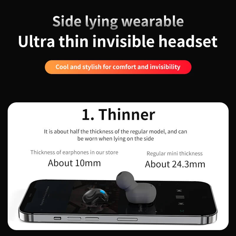 SlaapZacht Earplugs ultra-thin for sleep and daily use
