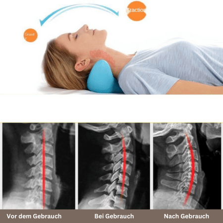 Nekra – Ergonomic Neck Massage Pillow for Comfort and Relaxation