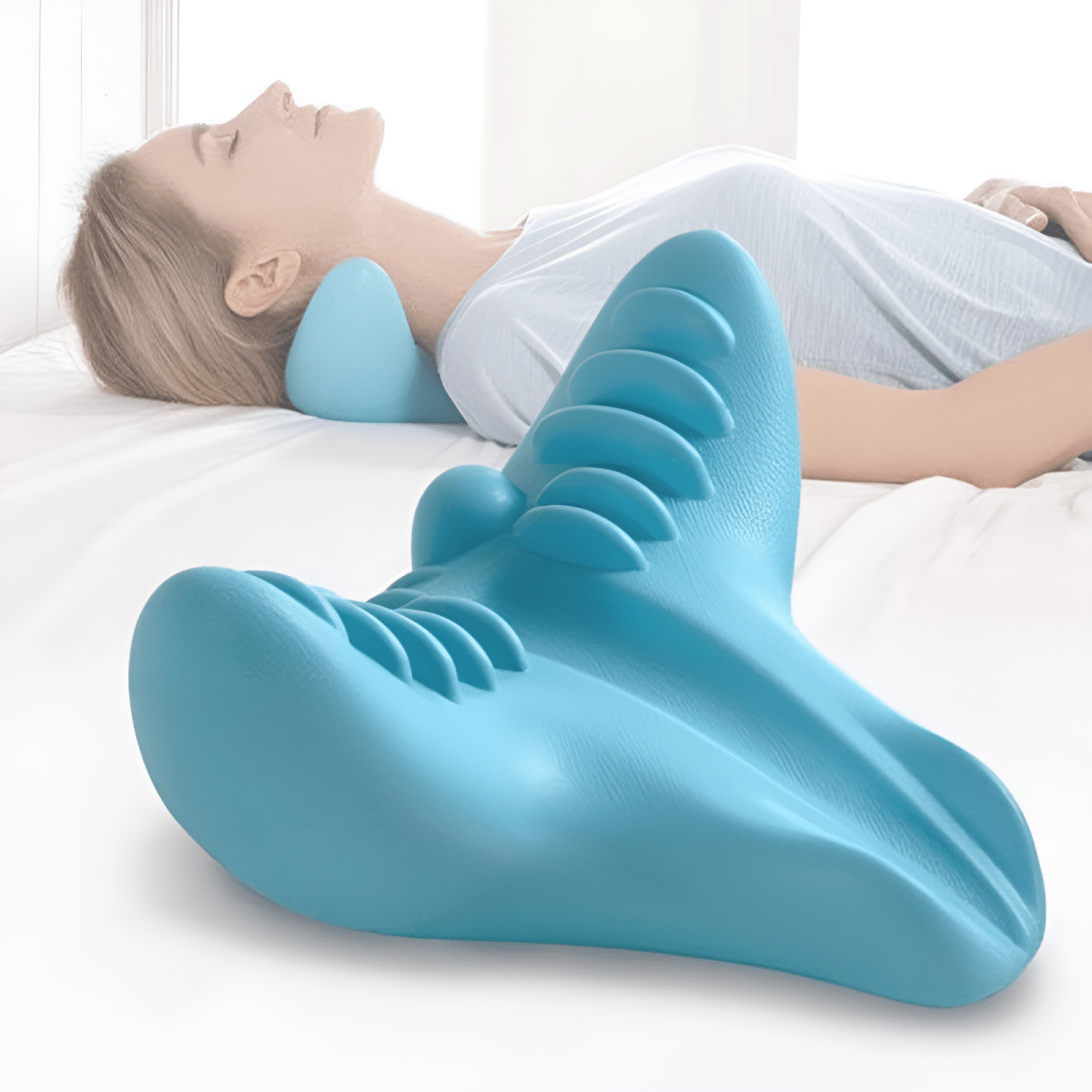 Nekra – Ergonomic Neck Massage Pillow for Comfort and Relaxation