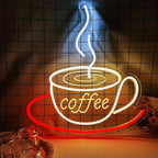 Neon Coffee Lamp for Wall Decoration – Nina