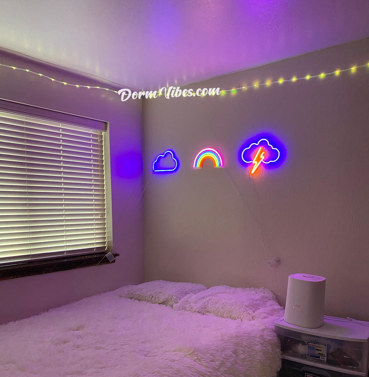 Neon Rainbow Shield