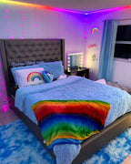 Neon Rainbow Shield