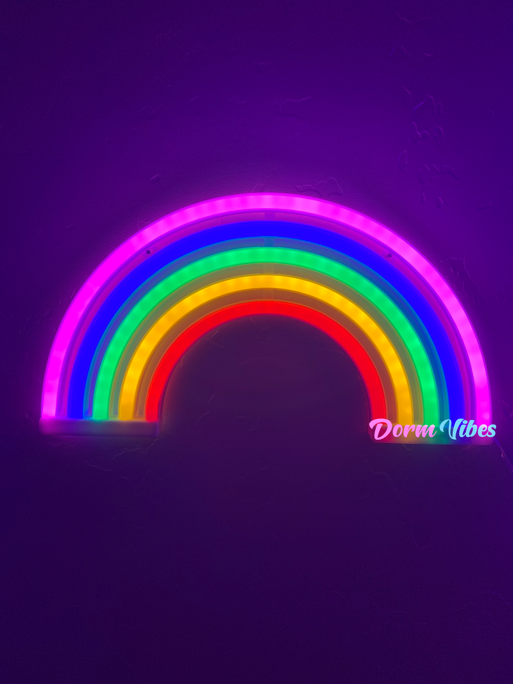 Neon Rainbow Shield