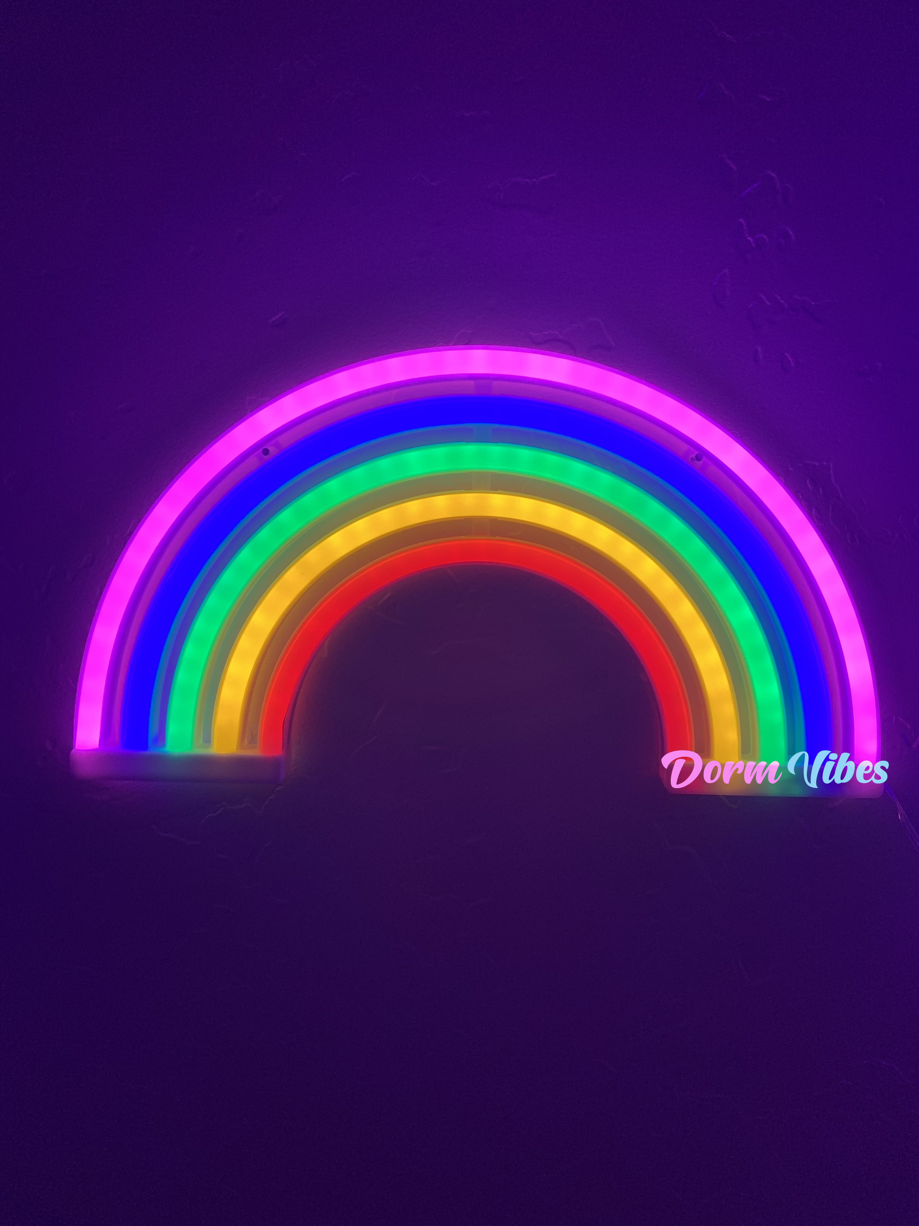 Neon Rainbow Shield