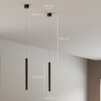 RayAura Minimalistic LED Pendant Light | Modern Design | Elegant Ceiling Lamp for Living Room & Office