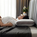 Hybrid Pillow for Back and Side Sleepers - Neck and Shoulder Support Pillow