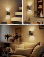 Adjustable light in a compact form
