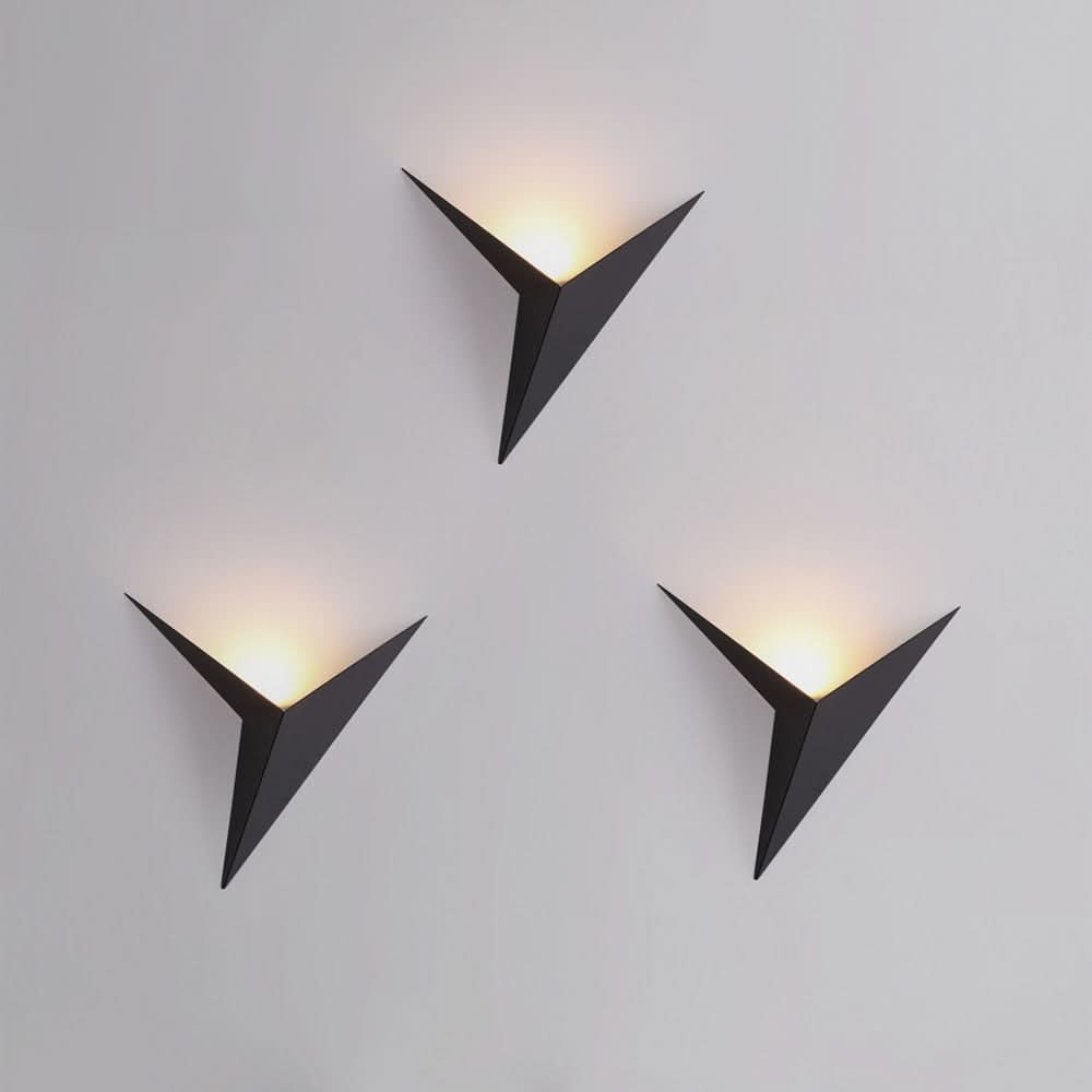 Modern LED Triangular Wall Lamp for Stylish Interiors