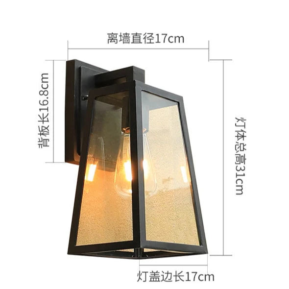 LuminaEdge | Contemporary Balcony Light