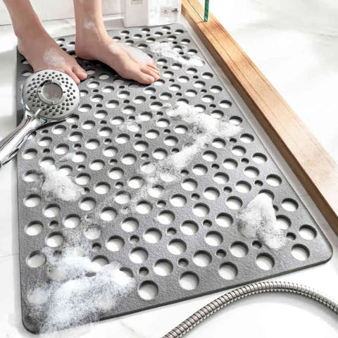 Non-Slip Shower Mat with Antibacterial Surface and Mold-Resistant Material