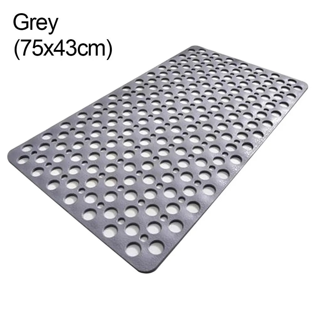 Non-Slip Shower Mat with Antibacterial Surface and Mold-Resistant Material