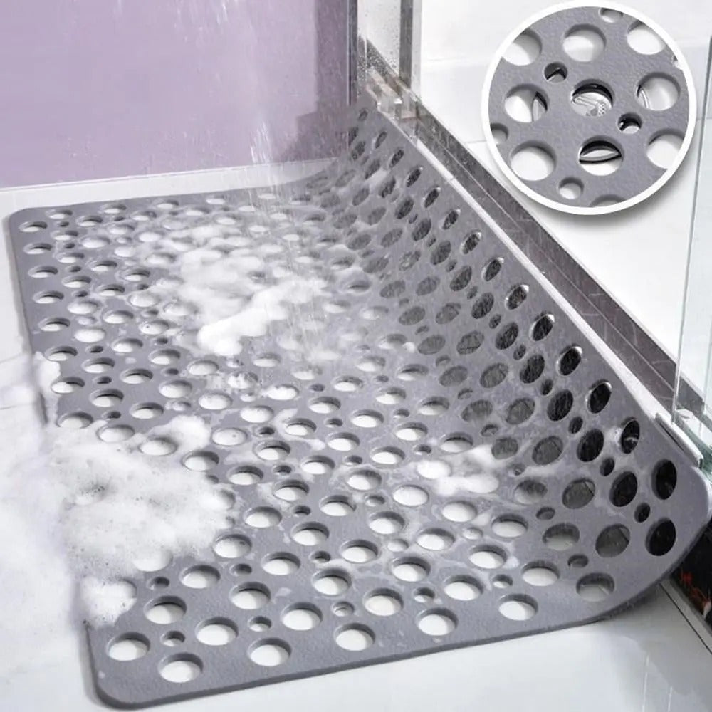 Non-Slip Shower Mat with Antibacterial Surface and Mold-Resistant Material