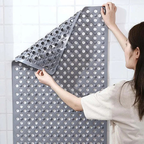 Non-Slip Shower Mat with Antibacterial Surface and Mold-Resistant Material