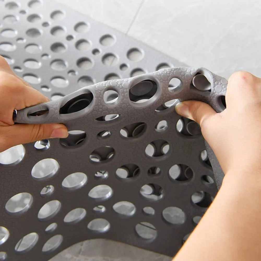 Non-Slip Shower Mat with Antibacterial Surface and Mold-Resistant Material