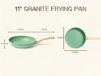 Nonstick Frying Pan Skillet Non Toxic Healthy Stone Cookware