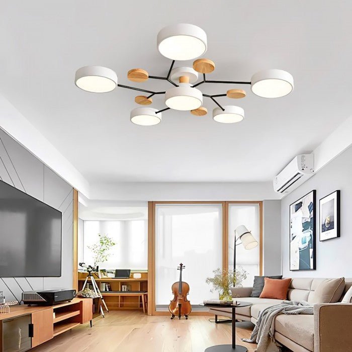 Branching LED Ceiling Lamp - NordicGlow