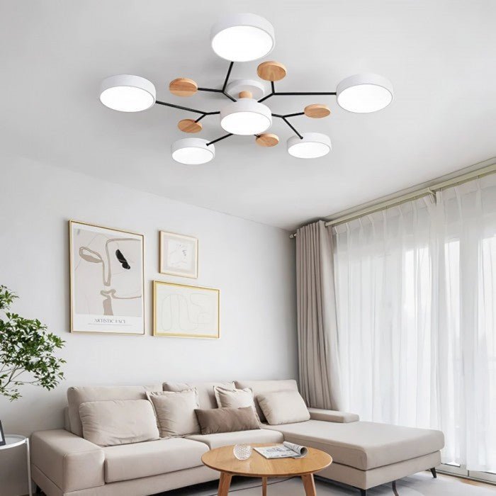 Branching LED Ceiling Lamp - NordicGlow