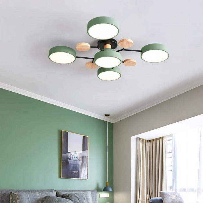 Scandinavian Ceiling Light – Branching Design, Stylish & Sustainable with LED Technology