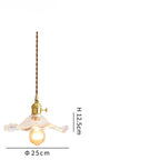 NORDIC DESIGN LED HANGING LAMP | COLOURED GLASS & COPPER LIGHTING FOR BEDROOM, LIVING ROOM & BAR