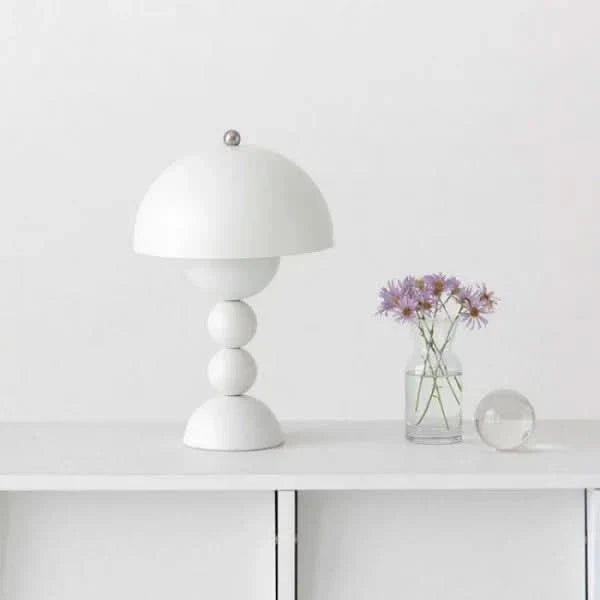 Nordic Rechargeable Flower Portable Table Lamp