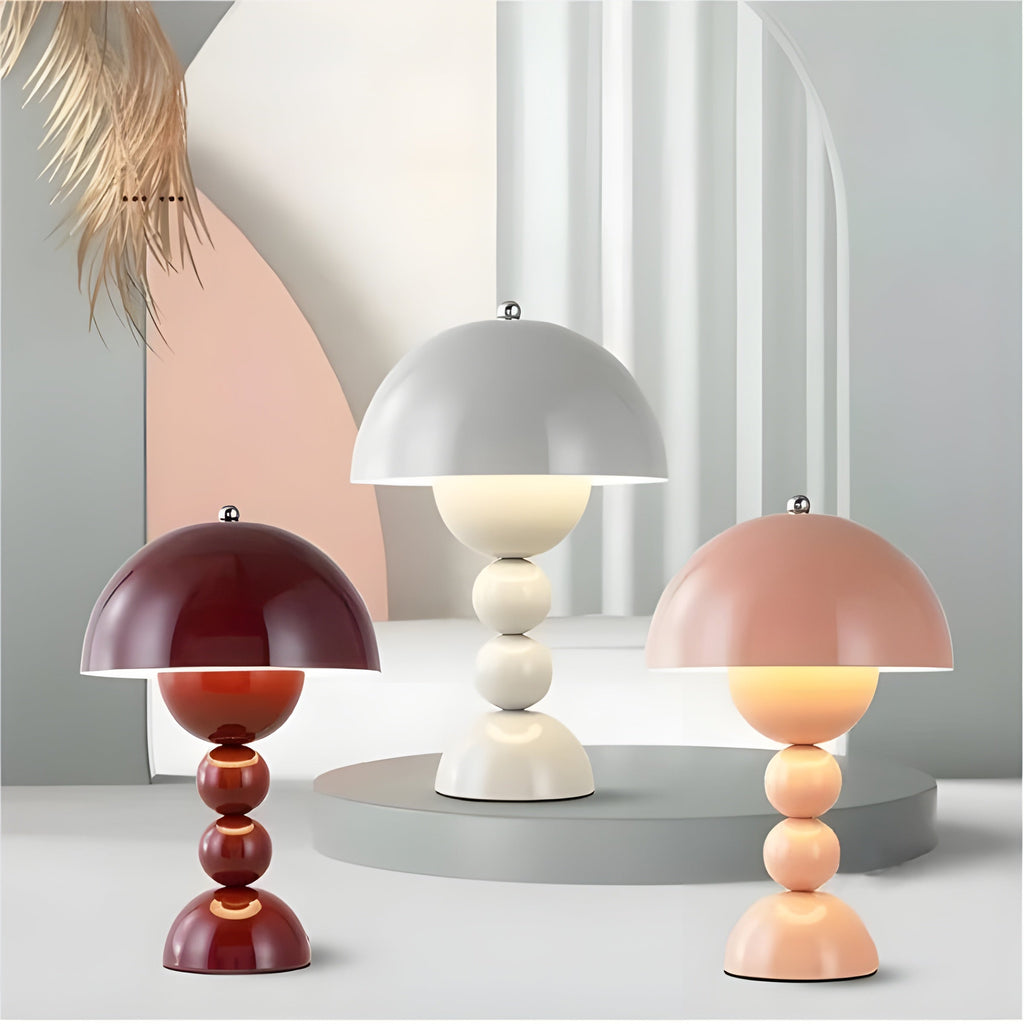 Norlumi Scandinavian LED Table Lamp | Dimmable | White ABS Housing | 0–5W | 36V DC | Flower-Inspired Design