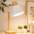 Nordic Table Lamp | Wood, Iron