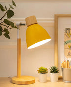 Nordic Table Lamp | Wood, Iron
