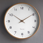 NordicTimber – Wooden Wall Clock with Silent Movement