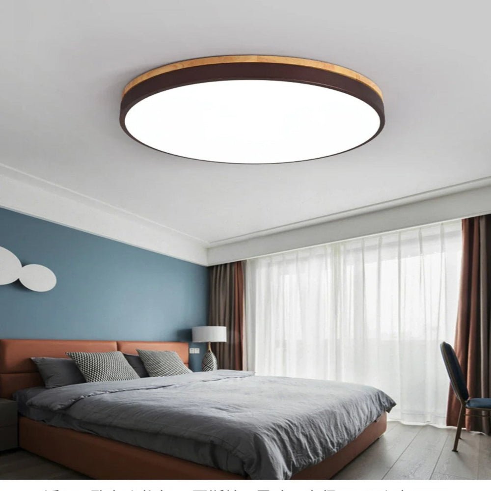 NORDLUMINA LIGHT – Modern ceiling light made of natural wood for every room
