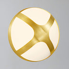 Stylish Outdoor Sconce with Geometric Accent