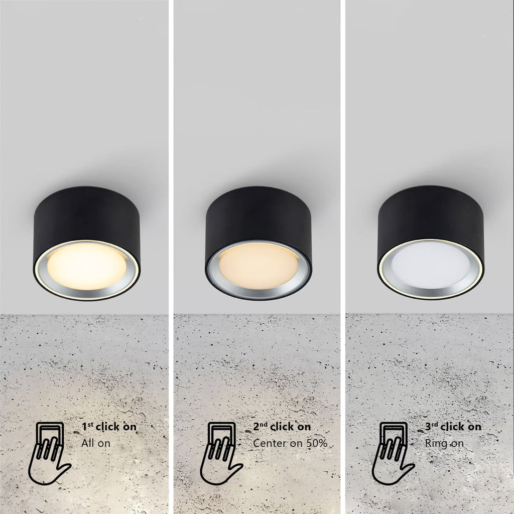 Delicate light in minimalist style