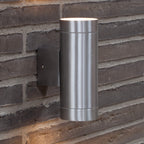Outdoor lamp with dual light direction