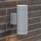 Outdoor lamp with dual light direction