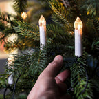 Christmas Decorations Warm White Candle Lights