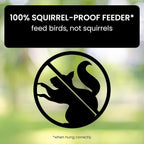 NUTRIGUARD – Squirrel-Proof Bird Feeder with Weight Control