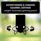 NUTRIGUARD – Squirrel-Proof Bird Feeder with Weight Control