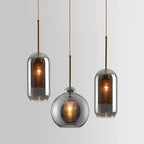 UrbanBeam – Stylish Iron and Glass Hanging Light