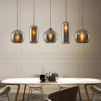 UrbanBeam – Stylish Iron and Glass Hanging Light