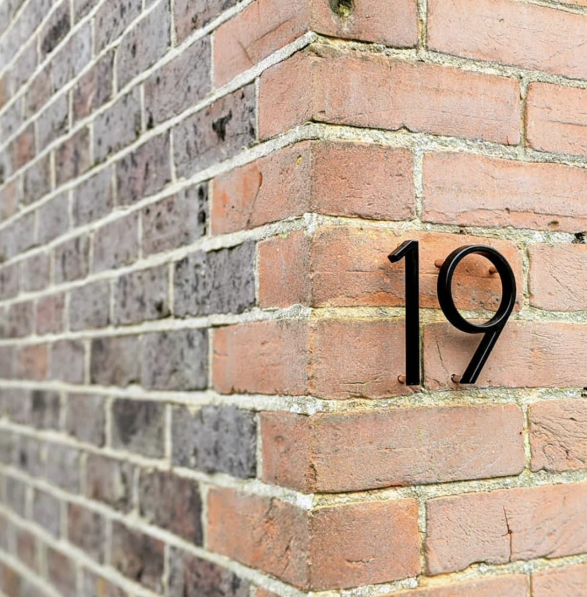 Black house numbers